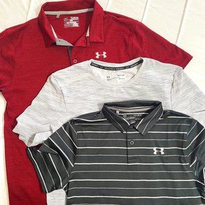 Set of 3 Boys Under Armour Dri Fit Shirts